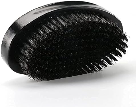 Terrilee Premium Palm Wave Brush for Men 360 - Medium Hard Curved 360 Wave Hair Brushs - Made with Nature Beech & Nylon Boar Bristle Men's Hair Brush For Black Men 360 Wave Brush (Black) - Image 7