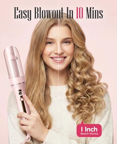 ZAVAREA Automatic Rotating Curling Iron for Long Hair - Image 2