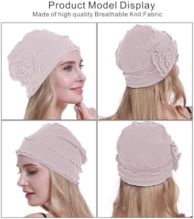 osvyo Chemo Headwear Turban Cap for Women - Cancer Beanie Hair Loss Sealed Packaging - Image 2