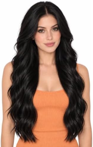 Full Shine Genius Weft Hair Extensions Human Hair Add Volume 20 Inch 80g by FullShine