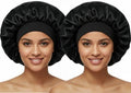 Satin Bonnet for Women Curly Hair, Large Silk Bonnet Sleeping Cap for Men by AILONSHAWN