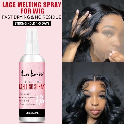 15Pcs Wig Kit for Lace Front,Strong Hold Melting Spray Lace Glue Hair Wax Stick/Lace Melting Band/Edge Control/Edge Brush - Wig Accessory Essentials Kit - Image 4