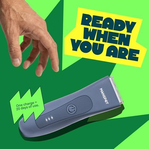 MANSPOT Manscape Groin & Body Hair Trimmer for Men，Men's Shaving Sets - Image 4
