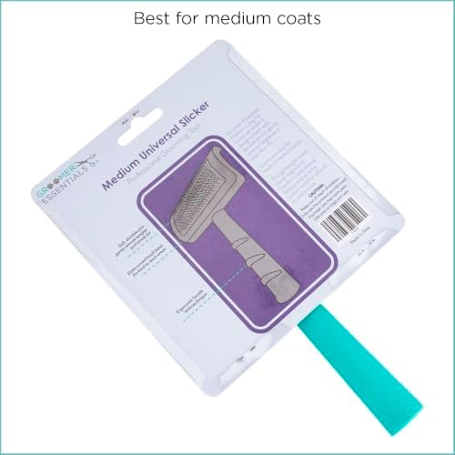 Groomer Essentials Universal Slicker Brush, Medium for All Coat Types - Image 6
