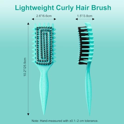 Curly Hair Brush, Curl Brush For Wet & Dry Hair,Curl Defining For Women&Men - Image 6