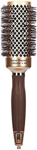 Olivia Garden NanoThermic Ceramic + Ion Round Thermal Hair Brush - Not Electrical - Professional Blowout Brush for Normal to Thick Hair by Unknown
