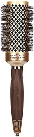 Olivia Garden NanoThermic Ceramic + Ion Round Thermal Hair Brush - Not Electrical - Professional Blowout Brush for Normal to Thick Hair by Unknown