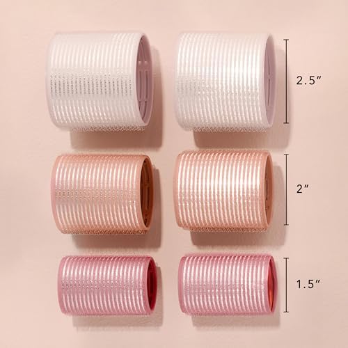 The Hair Edit Ceramic Core Hair Rollers for Salon-Quality Volume, 9-Pack - Image 5