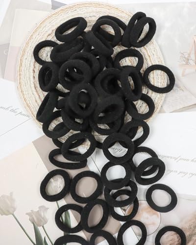 300PCS Baby Hair Ties for Girls,Soft Cotton Seamless Hair Bands - Image 7