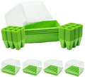 Bootstrap Farmer Countertop Seed Starter Kit in Green, Reusable 1010 Tray Bundle with Inserts and Humidity Dome by BootstrapFarmer