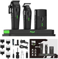 TPOB Play Barber Hair Clippers for Men 7500 RPM with Rubber Grips (Black 4 Pack) by TPOB