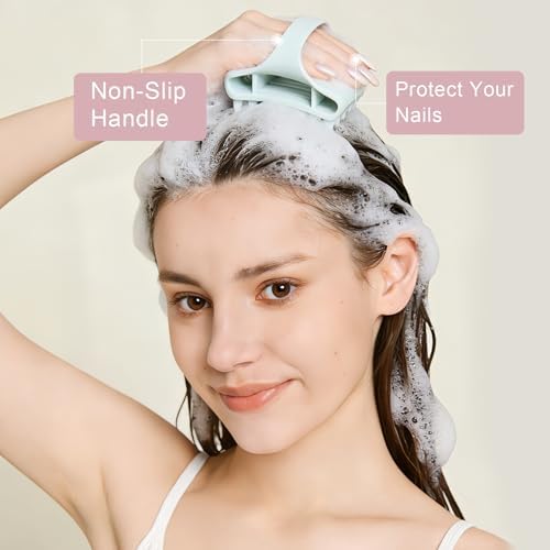 RHOS Scalp Massager Shampoo Brush, Soft Silicone Scalp Scrubber - Image 5