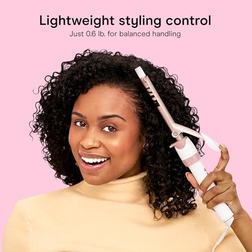 Conair Curling Iron, Double Ceramic, 1/2-in. Width, White/Rose Gold - Image 5