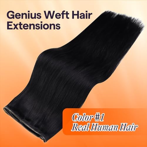 Full Shine Hand Tied Weft Extensions, Soft Remy Human Hair, 20 Inch 60g - Image 2