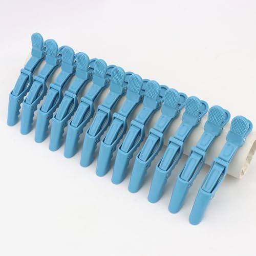 24 Pack Blue Alligator Hair Clips, 4.5 inch Clips for Hair Sectioning, Hair Styling Accessories for Women Men Girls Teens - Image 7