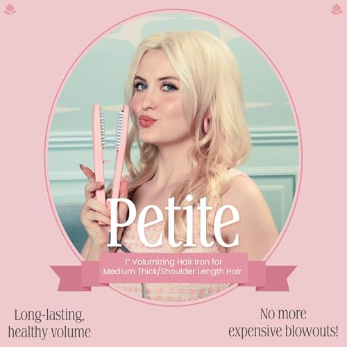 VOLOOM Petite 1”Professional Hair Volumizing Iron - Medium or Fine Hair - Image 2