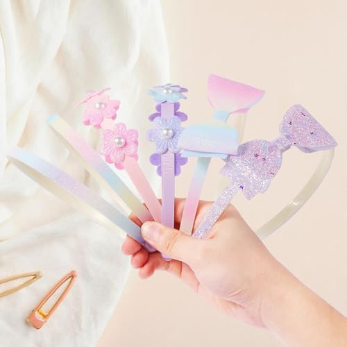6 PCS Girls Headbands Sweet Girls Hair Accessories - Image 4