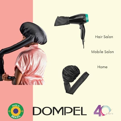 Dompel Black Satin Diffuser Cap | Enhance Hair Drying, Reduce Frizz | Model 393 (2 PCS) - Image 6