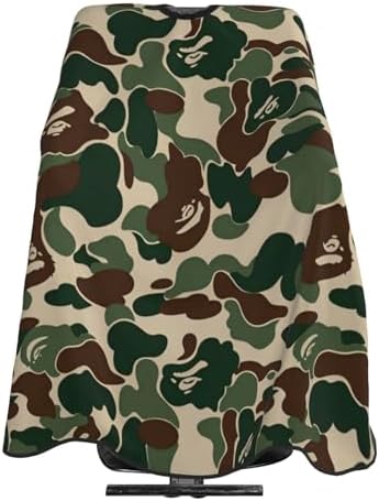 Adult Barber Cape,Camo Camouflage Professional Salon Haircut Capes,Haircut Kit Hairdressing Apron by Unknown