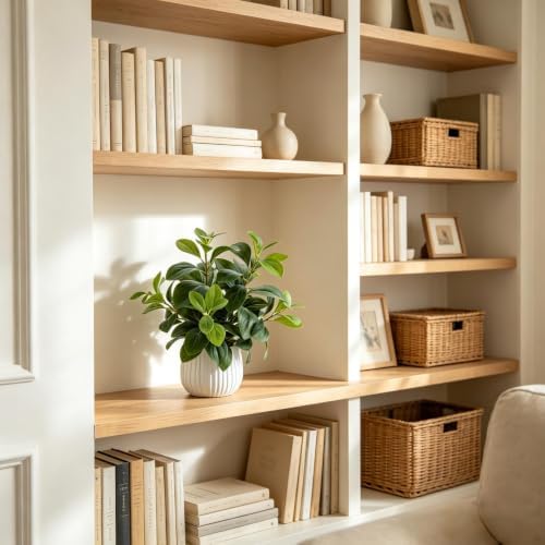 AlphaAcc Small Fake Plants Indoor for Office Bathroom Shelf Decor - Image 6