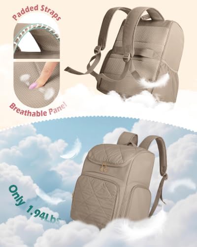 Marscamd Insulated Hairstylist Travel Bag Backpack with Detachable Divider - Image 4