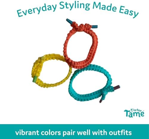 T is for Tame Hair Ties, Reusable Container, Kids & Toddlers, 30 Ct - Image 4