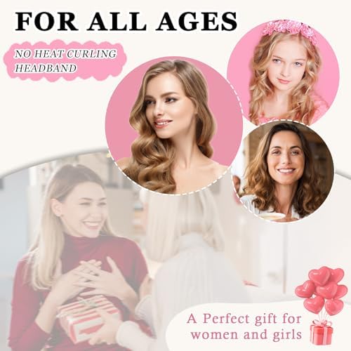 Gwabee Velvet Heatless Curls Overnight Hair Curlers to Sleep In - Image 4