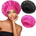 vidsel 2pcs Satin Sleep Bonnets for Women, Silk Hair Bonnet for Sleeping by vidsel
