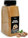 Fresh Finest Ground Nutmeg Powder, Best for Sweet & Savory Recipes, Premium Spice for Cooking and Baking, Kosher & Non-GMO - 17.63oz (500g) by FreshFinest