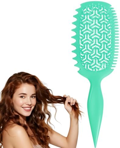Curly Hair Lovers Gifts Detangler Wet & Dry Hair Brush for Women - Curl Defining Curly/Wavy Brush, Shower & Travel Friendly by Unknown