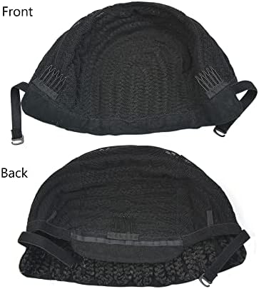 Cornrow Braided Wig Cap for Wig Making, Medium Size - Image 2