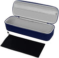MOSISO Hard Travel Case Storage Bag Compatible with Revlon One-Step Hair Dryer Brush 1.0 & Plus 2.0, EVA Carrying Case Cover Protective Hard Shell Sleeve with Hot Air Brush Pouch, Navy Blue by MOSISO