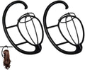 Dreamlover Hanging Wig Stand for Space Saving, Black, 2 Sets by Dreamlover