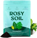Rosy Soil Houseplant Potting Soil, Organic Indoor Potting Mix, 4 Quarts by RosySoil