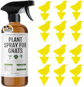 Kate's Home & Garden Plant Spray for Insects & Gnats, 12 Sticky Traps, 16oz by KatesHomeGarden