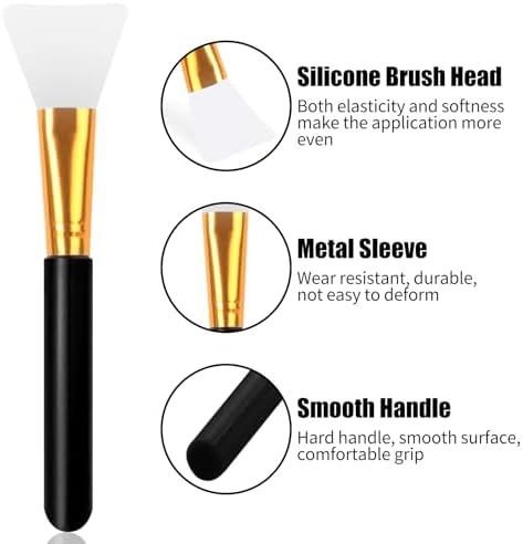 Wig Glue for Lace Front Wigs, Waterproof Lace Front Wig Adhesive & Silicone Applicator for Wigs, Strong Hold Transparent Lace Glue Edge Band for Hair Replacement Invisible Hair Bonding Adhesive(4PCS) - Image 6