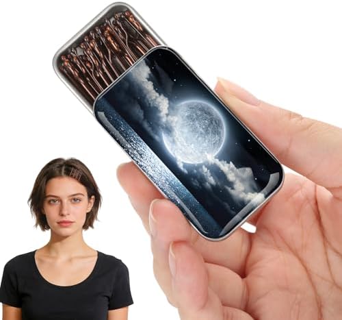 Brown bobby pins, cute box, pain-free, comfortable, all-day styling and buns. Suitable for all hair types. (Brown-14) by Unknown