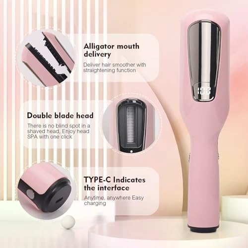 Professional Split End Trimmer, Removes Split Ends and Broken Hair Tips Quickly and Effectively, with LED Display, Dead Ends Trimmer for Damaged,Dry, Brittle Hair - Image 3