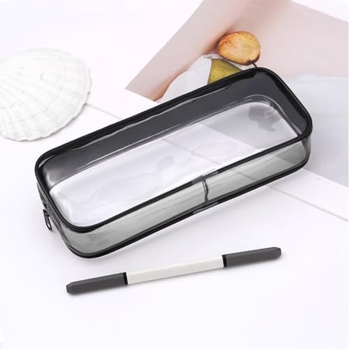 2pcs Small Clear Cases with Zipper, Makeup Brush Bag for Traveling - Image 5