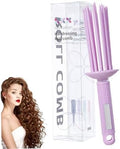 Curling Roll Comb Air Volume Curly Hair Comb with Non Slip Grip Fluffy Styling Hair Volumizer Tool for Women Casual Wear or Special Events by Unknown