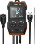 WH2408 Temperature Controller 10A 1200W (Pack of 2) by WILLHI