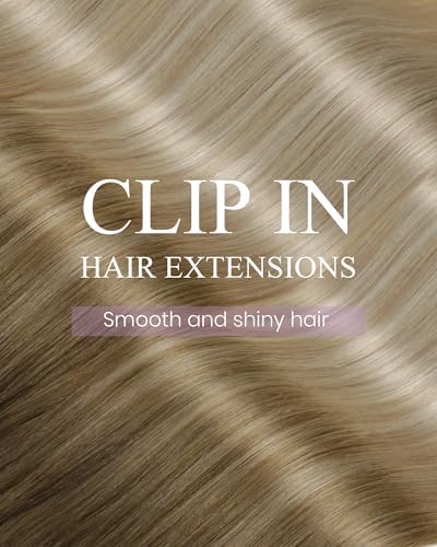 LaaVoo Clip in Hair Extensions Ombre,Reusable Hair Pieces for Women - Image 4