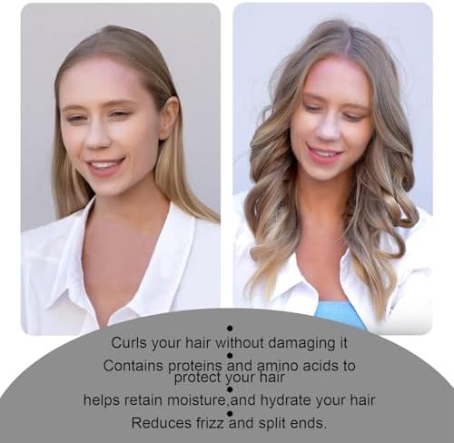 CORATED Heatless Curling Rod Headband, No Heat Silk Ribbon Rollers for Overnight Sleeping Curls, Styling Kit with Hair Clips and Scrunchie - Image 2