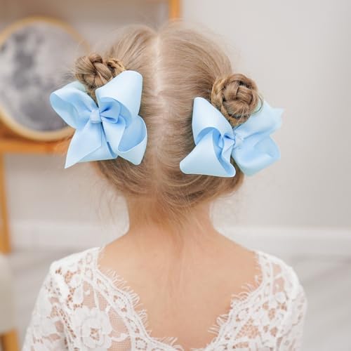 YHXX YLEN 40Pcs Hair Bows Grosgrain Toddler Bows Hair Accessories for Girls - Image 3