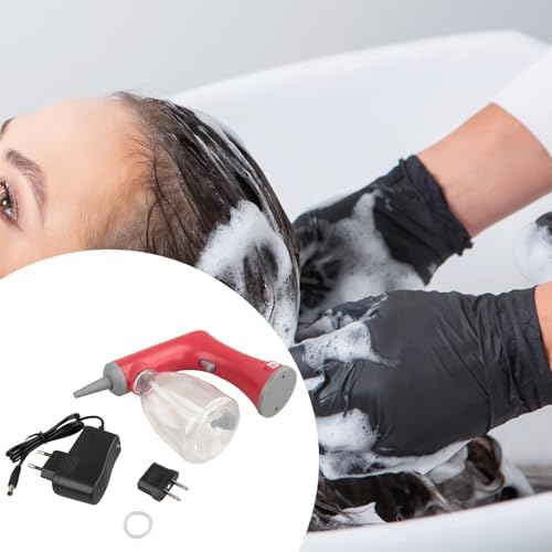 Perming Foaming Machine Perm Bubble Styling Tool Fine Foam Effect Compact PP Material Suitable for, Red 300ml - Image 5