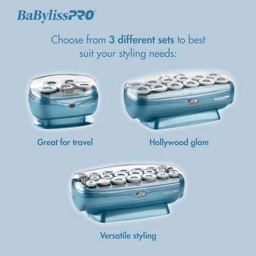 BabylissPRO Nano Titanium Professional Hot Rollers For All Hair Lengths - Image 2