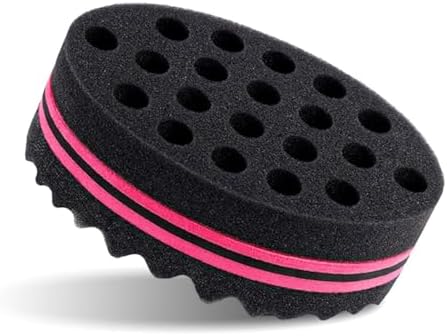 Magic Twist Sponge for Dreadlocks, Afro Coils, and Curls - Two Sides with Big and Small Holes, Foam Wave Brush for Men, Women, Boys, and Girls with Long or Short Hair by Hair Sponge (1 Piece) - Image 6