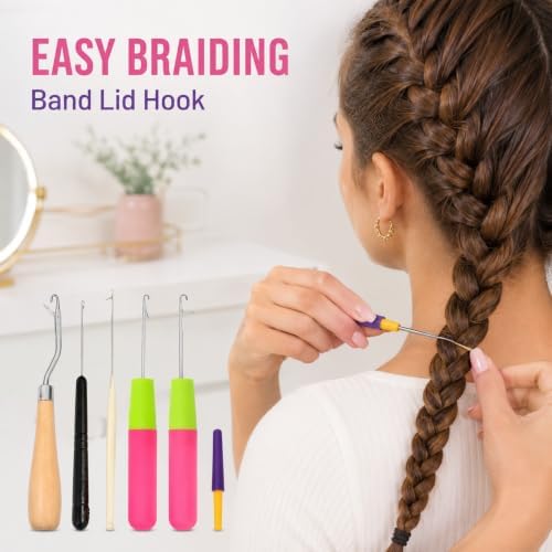 Crochet Hooks Set of 6, Multiple Hook Styles - Image 4