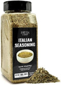 Fresh Finest Italian Seasoning 9.5oz - Authentic Mediterranean Blend, Perfect for Elevating Dishes, Securely Packaged by FreshFinest