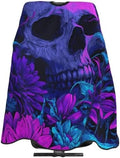 Skull Vintage Hair Cutting Barber Cape Hair Salon and Dyeing Styling Cloth for Women/Men by Luirioe